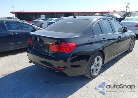 2014 BMW 320I xDrive z USA, uszkodzony, nr VIN WBA3C3C5XEF984501